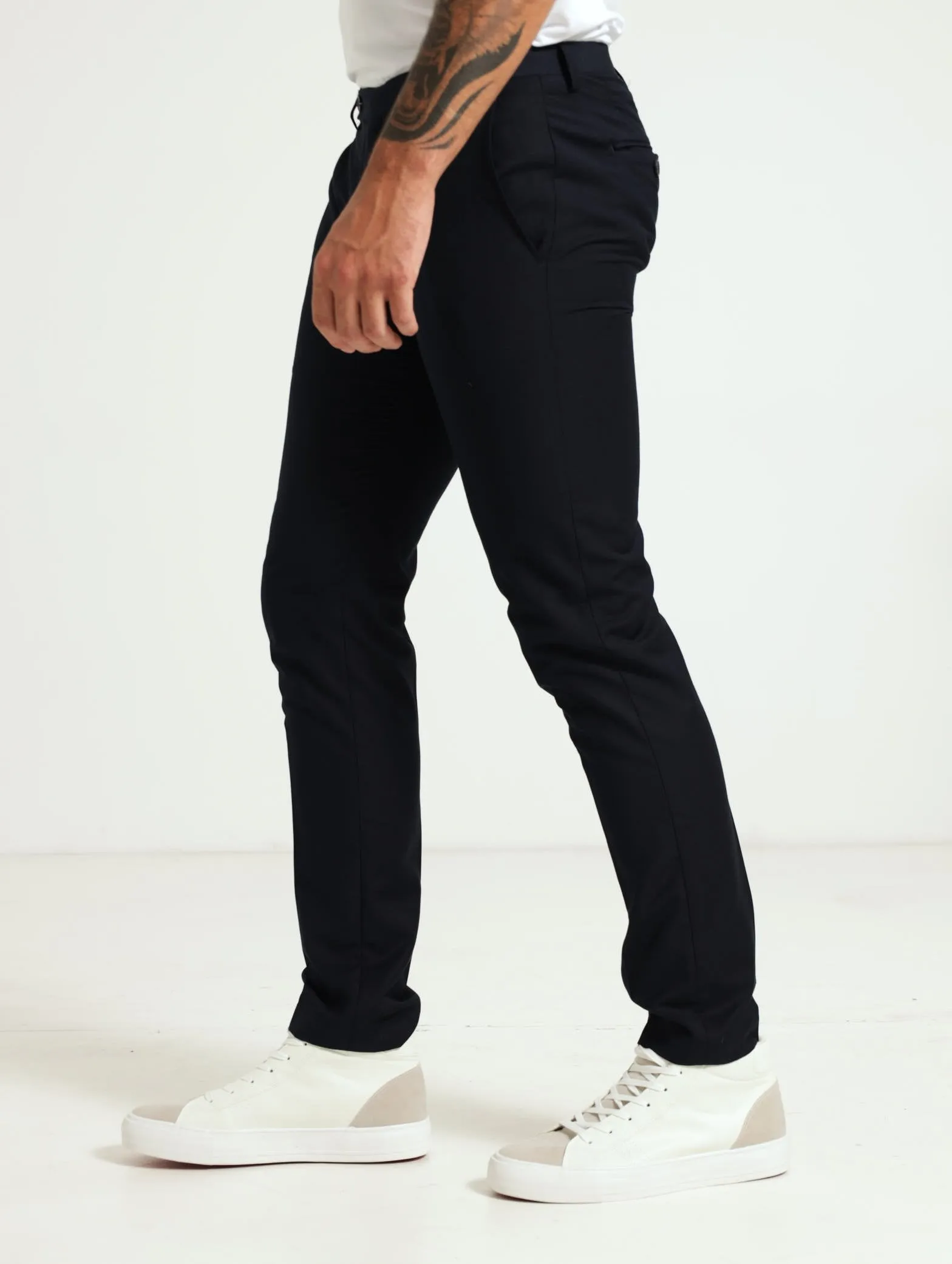 Classic Suit Trousers - Navy