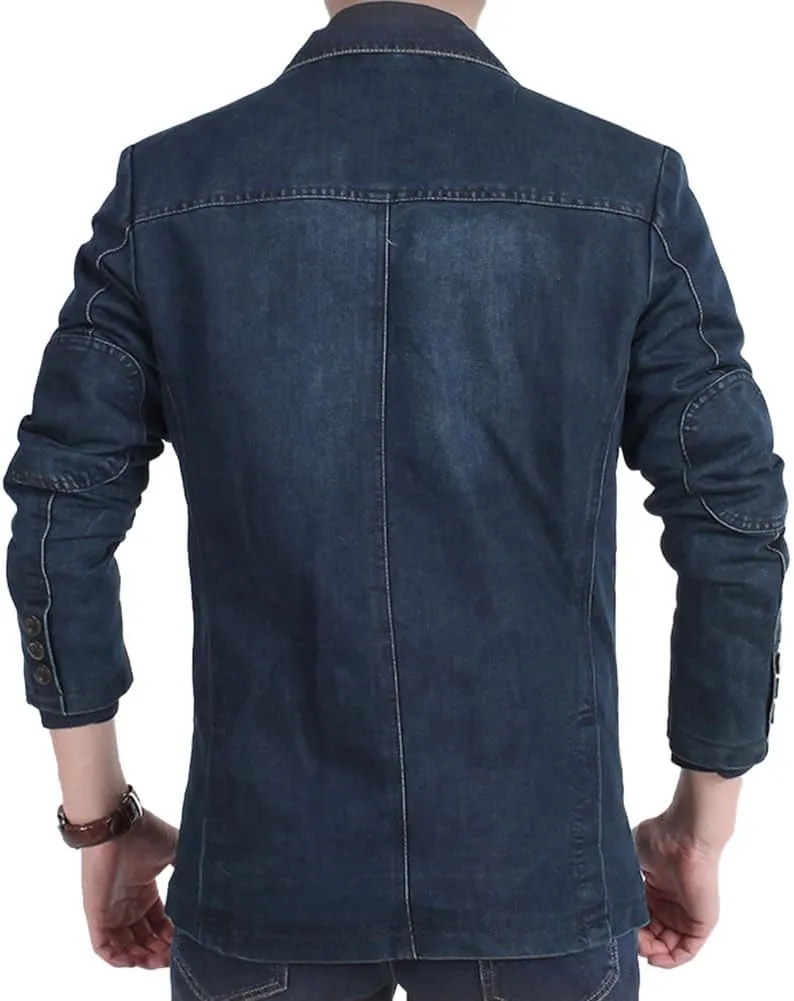 Cloudstyle Mens Casual 2 Buttons Slim Fit Jacket Lightweight Formal Business Blazer Sport Coat
