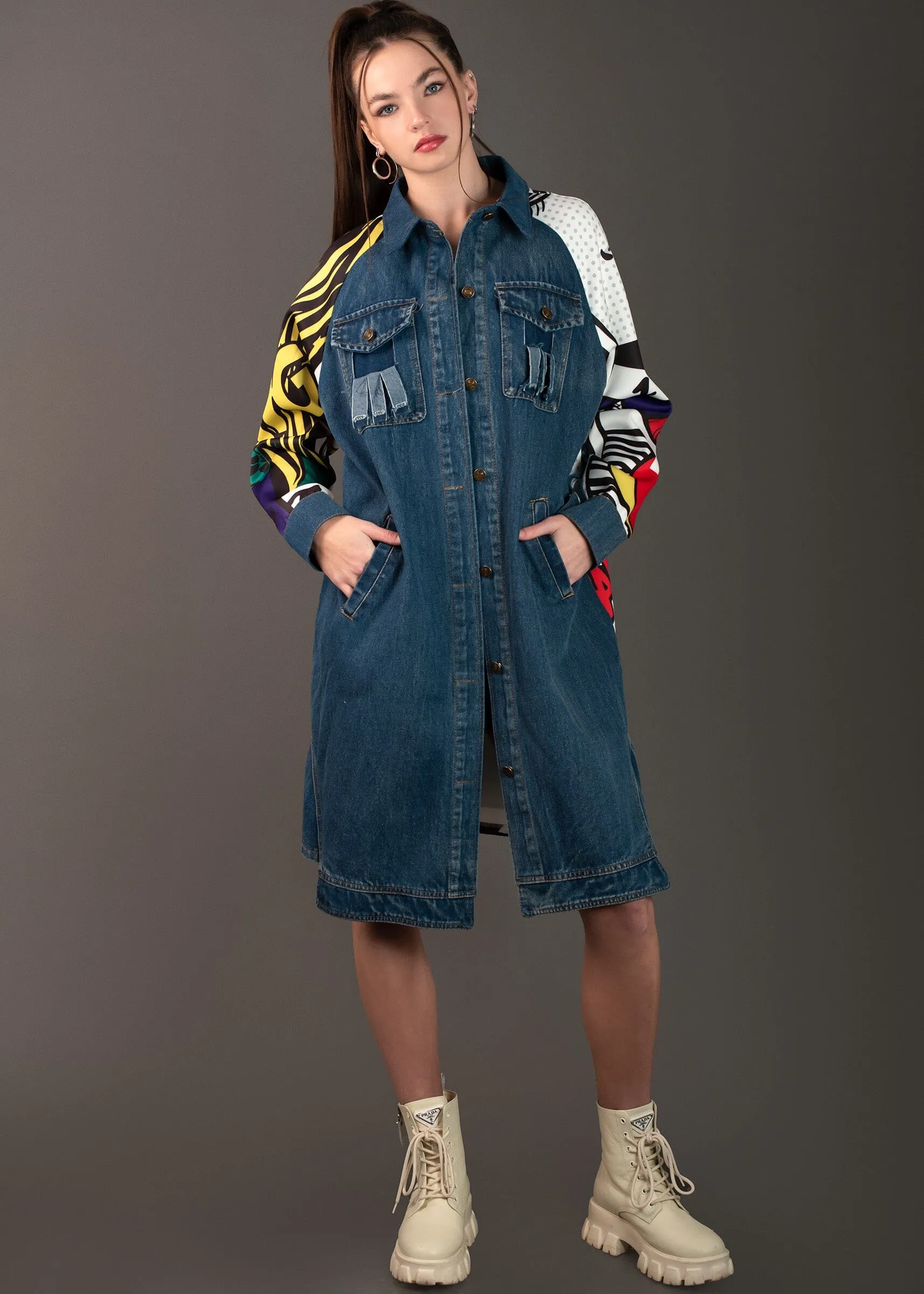 Comic   Denim Jacket