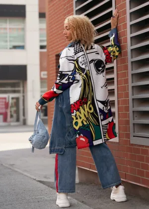 Comic   Denim Jacket