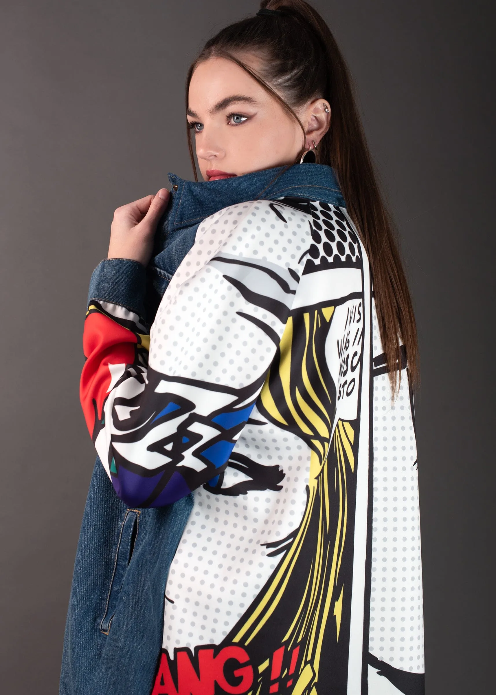 Comic   Denim Jacket