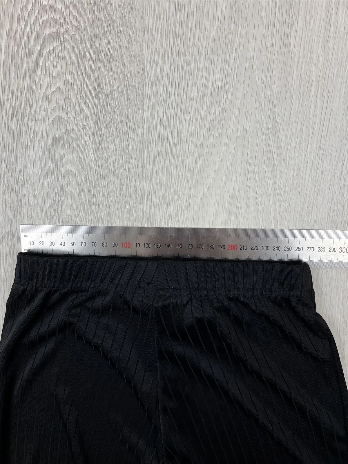 Cotton On Womens Black Relaxed Wide Leg Leggings Size 2XS