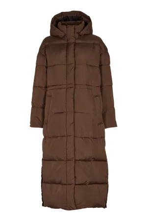 Dagmar Long Coat - Chocolate