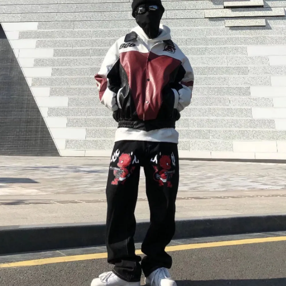 DF| Street Devil Holding Gun Jeans