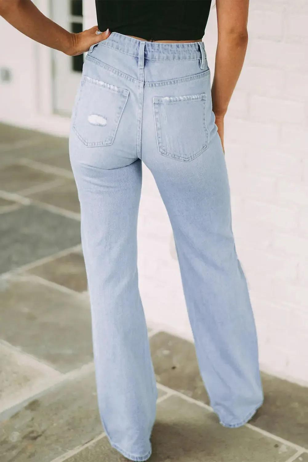 'Elsinore' Distressed Jeans