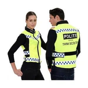 Equisafety POLITE Think Scooter Hi Vis Waistcoat YELLOW