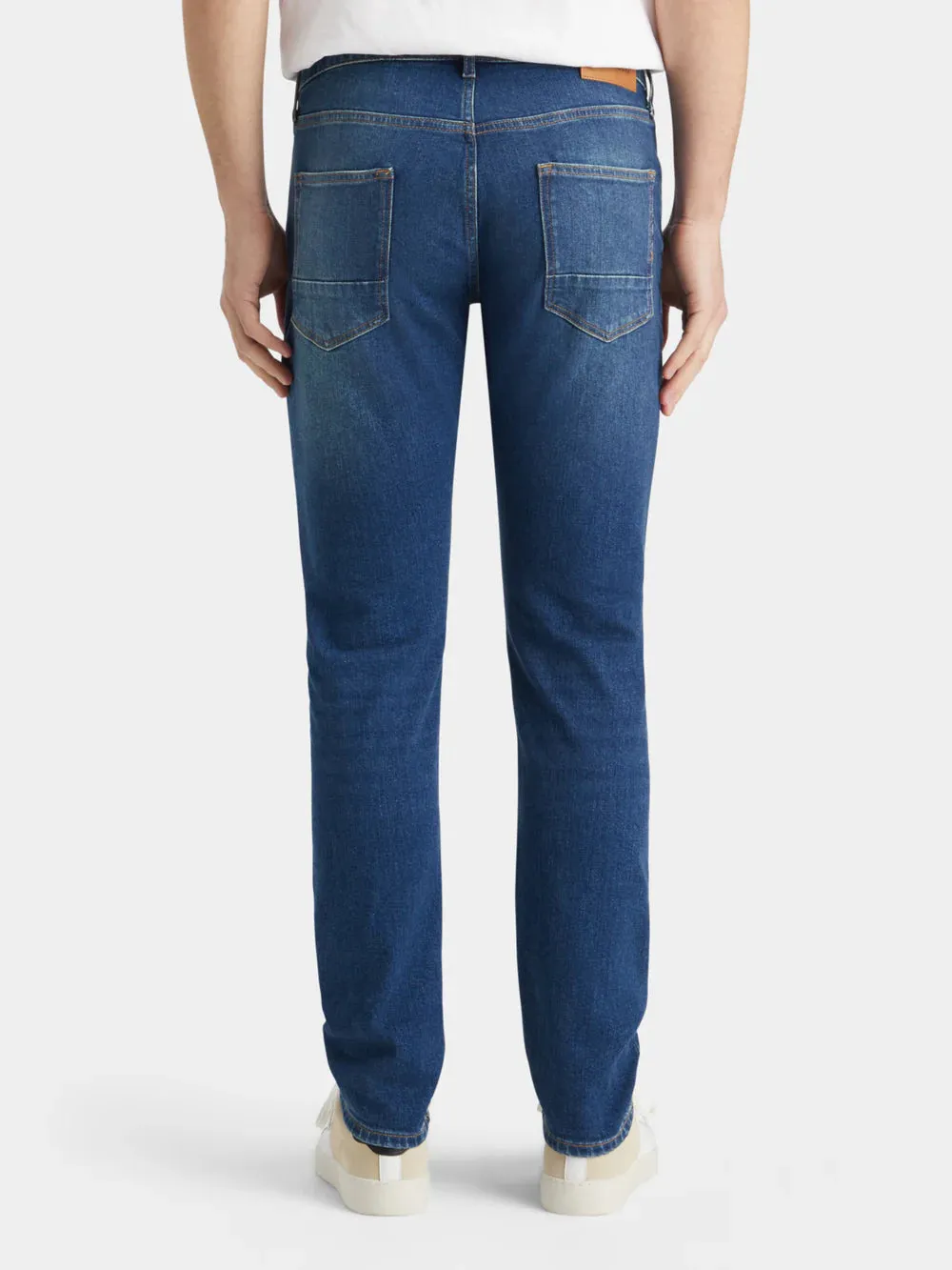 ESSENTIALS - Ralston - Classic Blue Regular Slim Jeans