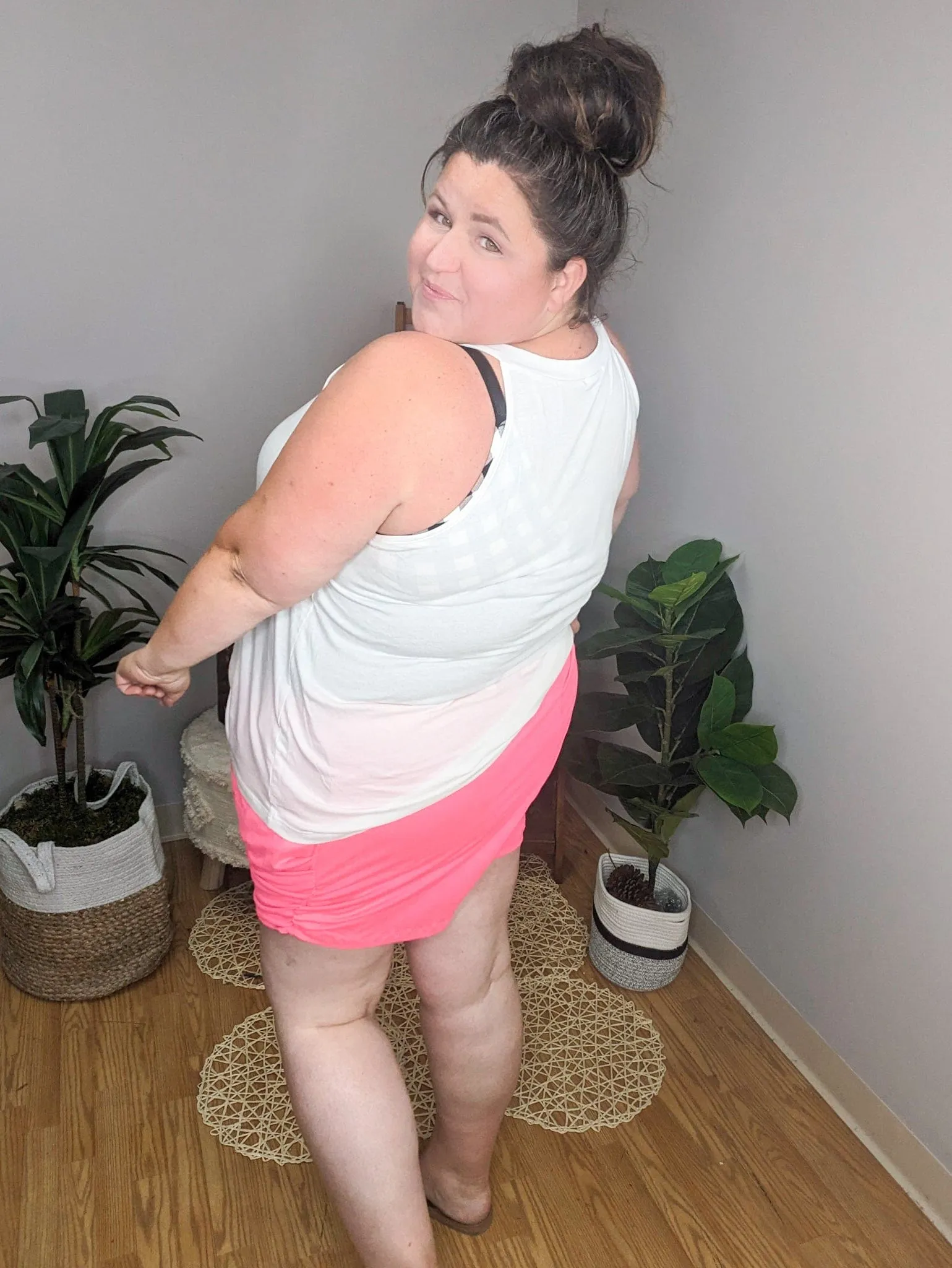 Flirty Front Strappy Tunic Tank (2 COLORS)