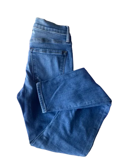 Frame Le Skinny de Jeanne Distressed