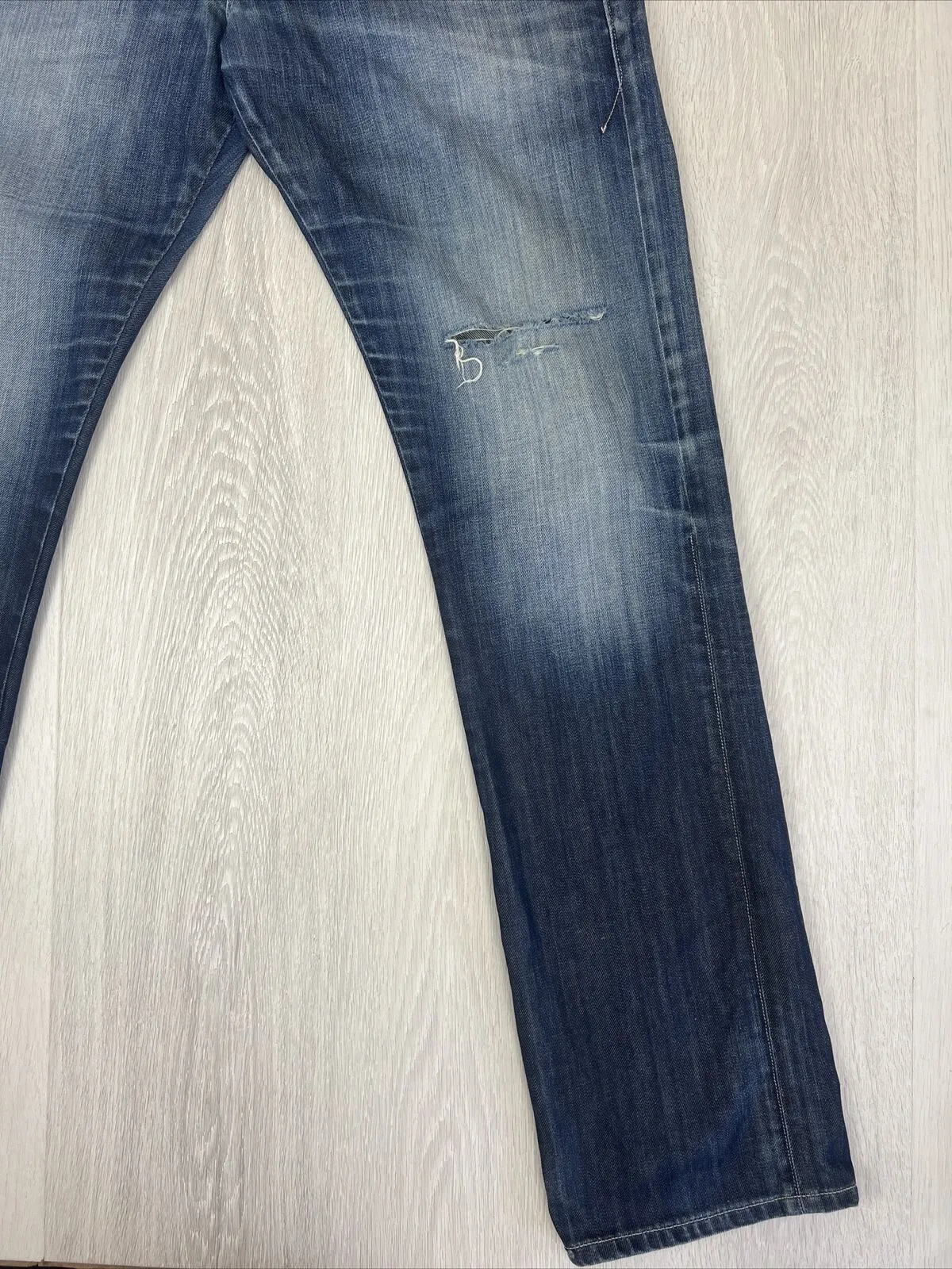G-Star Mens Slim Denim Jeans 3301 Size 33/34