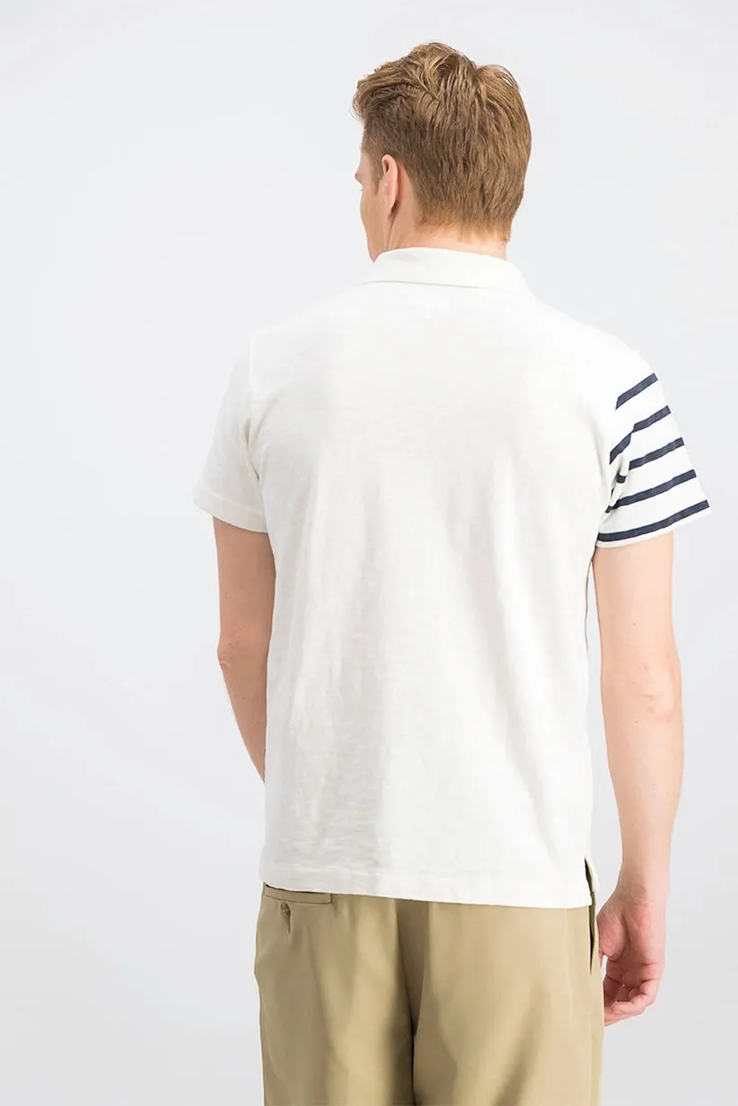 GANT RUGGER Men's Eggshell Short Sleeve Rugger 202406 Size M $115 NWT