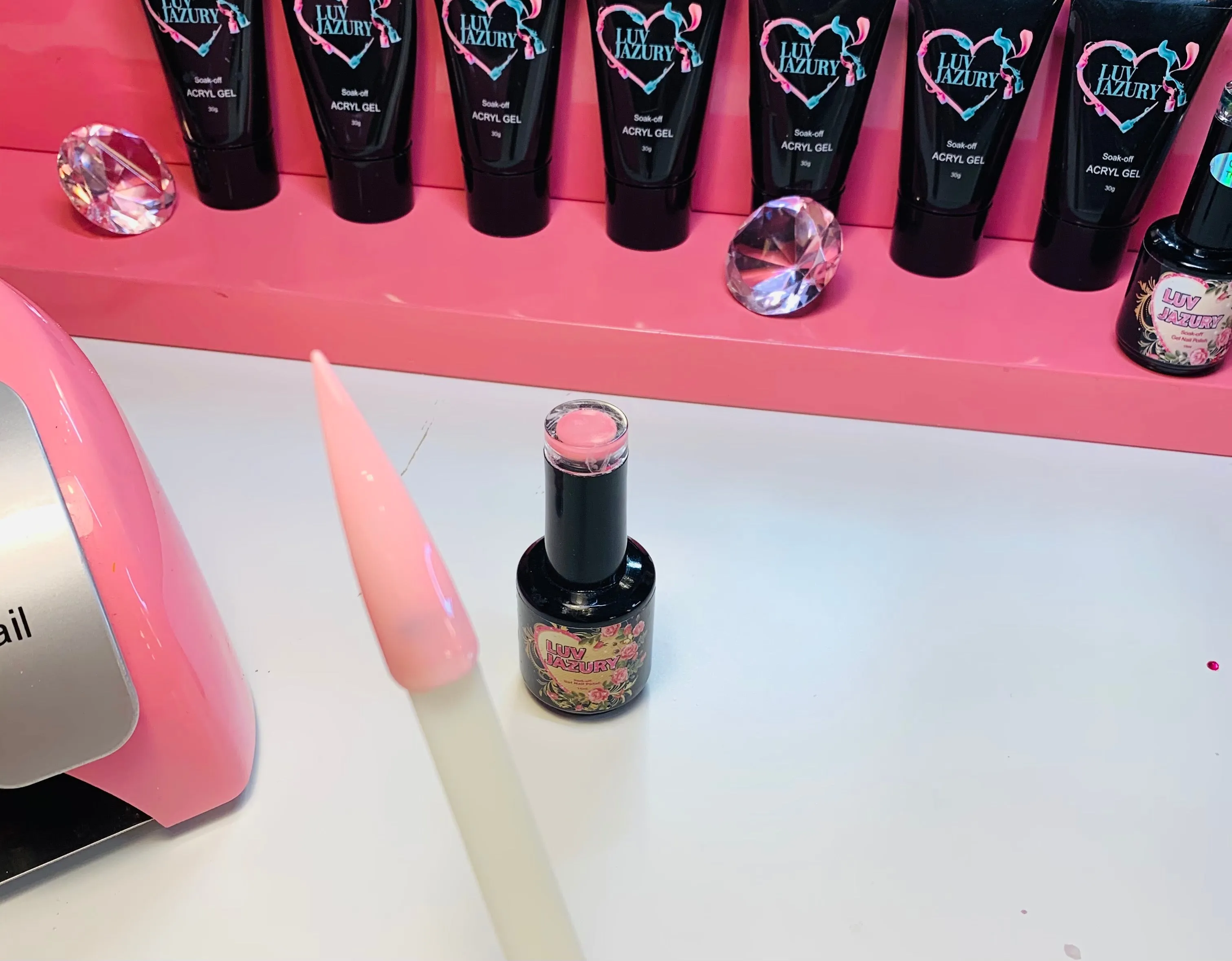 Gel Nail Polish Nail Art Supplies Pink
