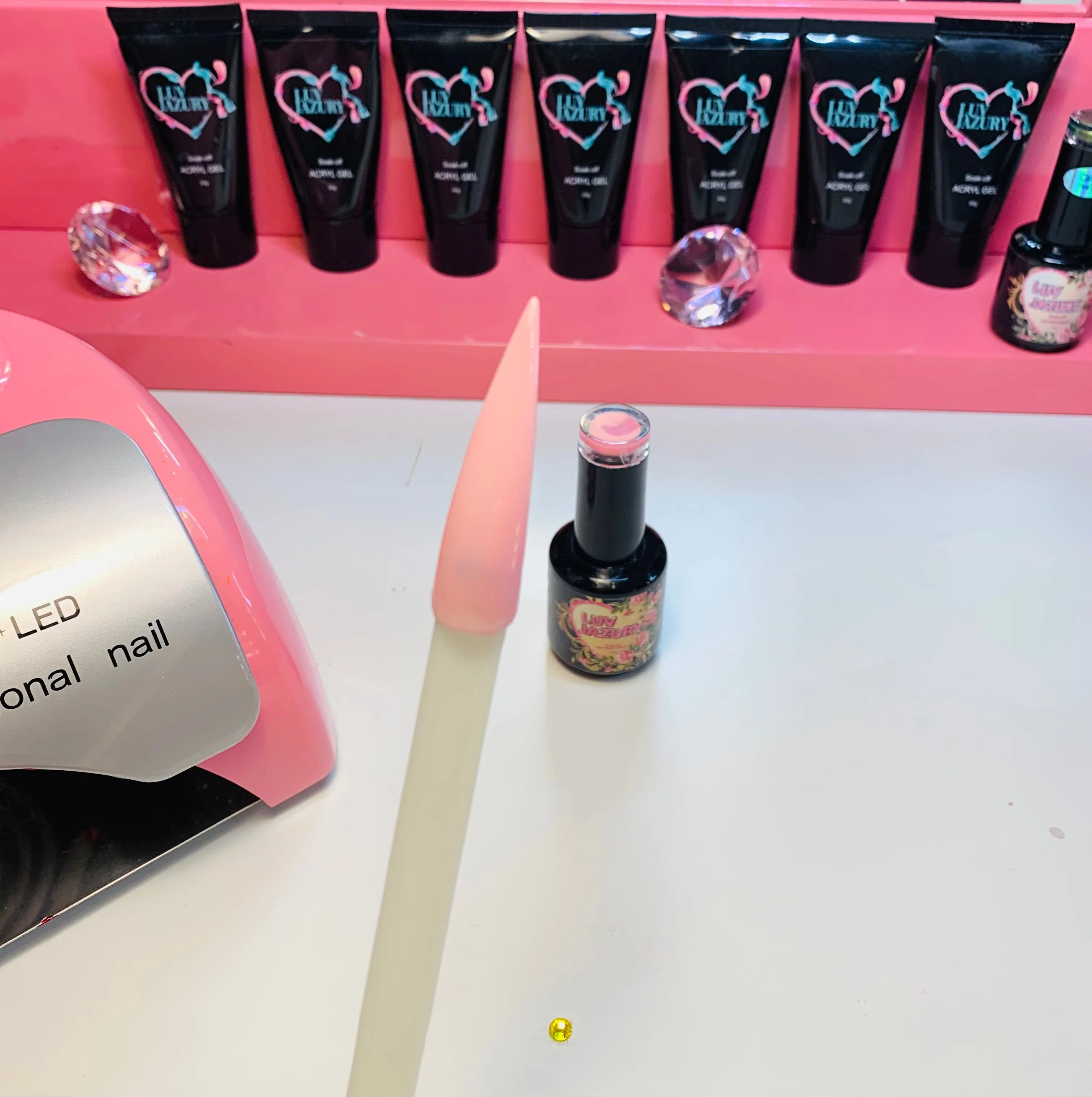 Gel Nail Polish Nail Art Supplies Pink