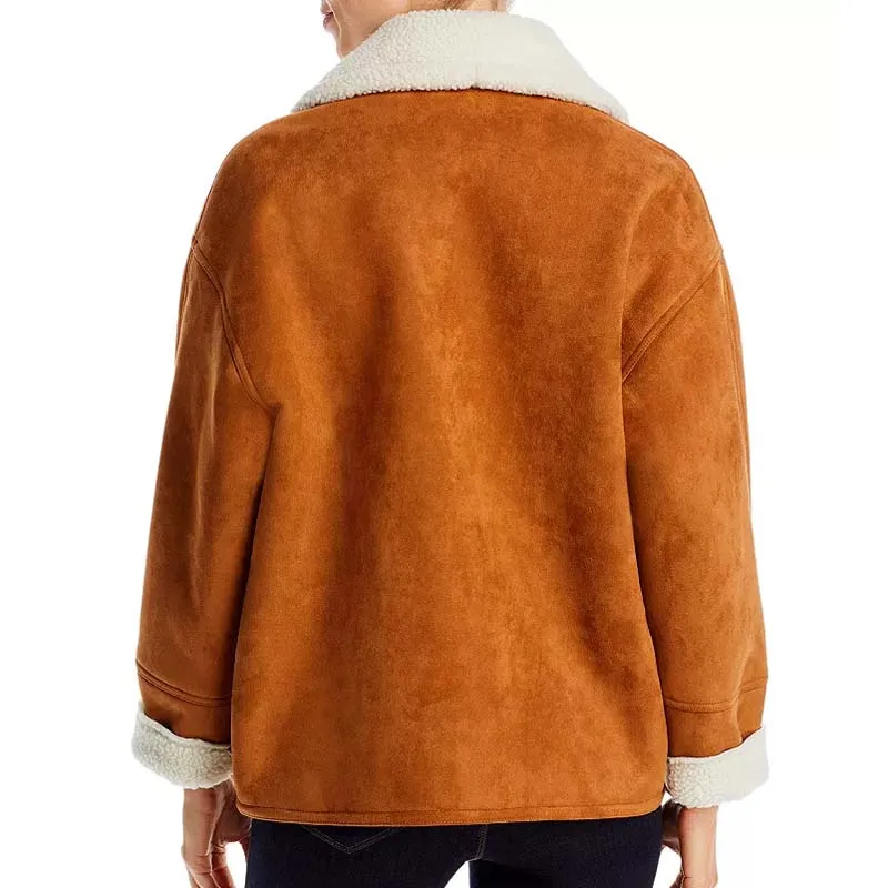 Genuine Best Style Women The Brrly Sheepskin Faux Shearling Coat