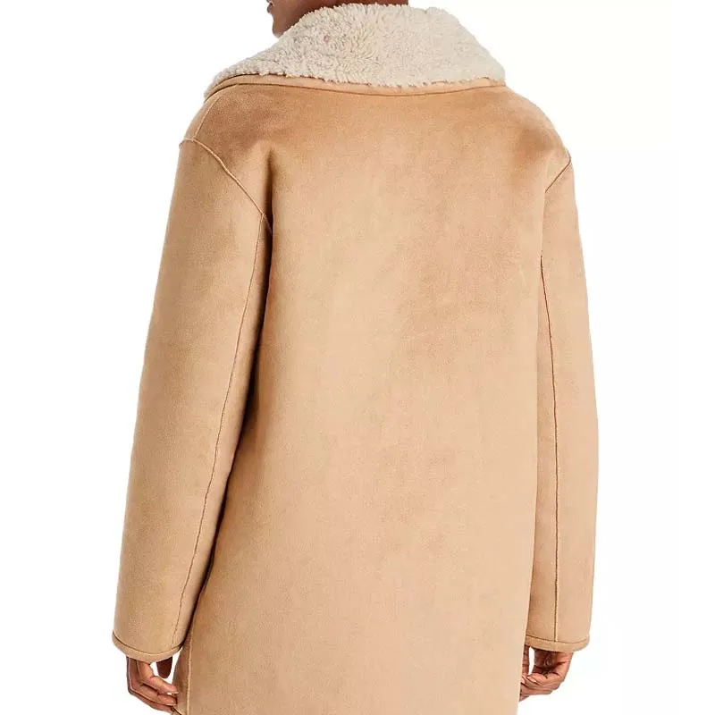 Genuine Winter Sheepskin Best Leather Vanna Shearling Coat