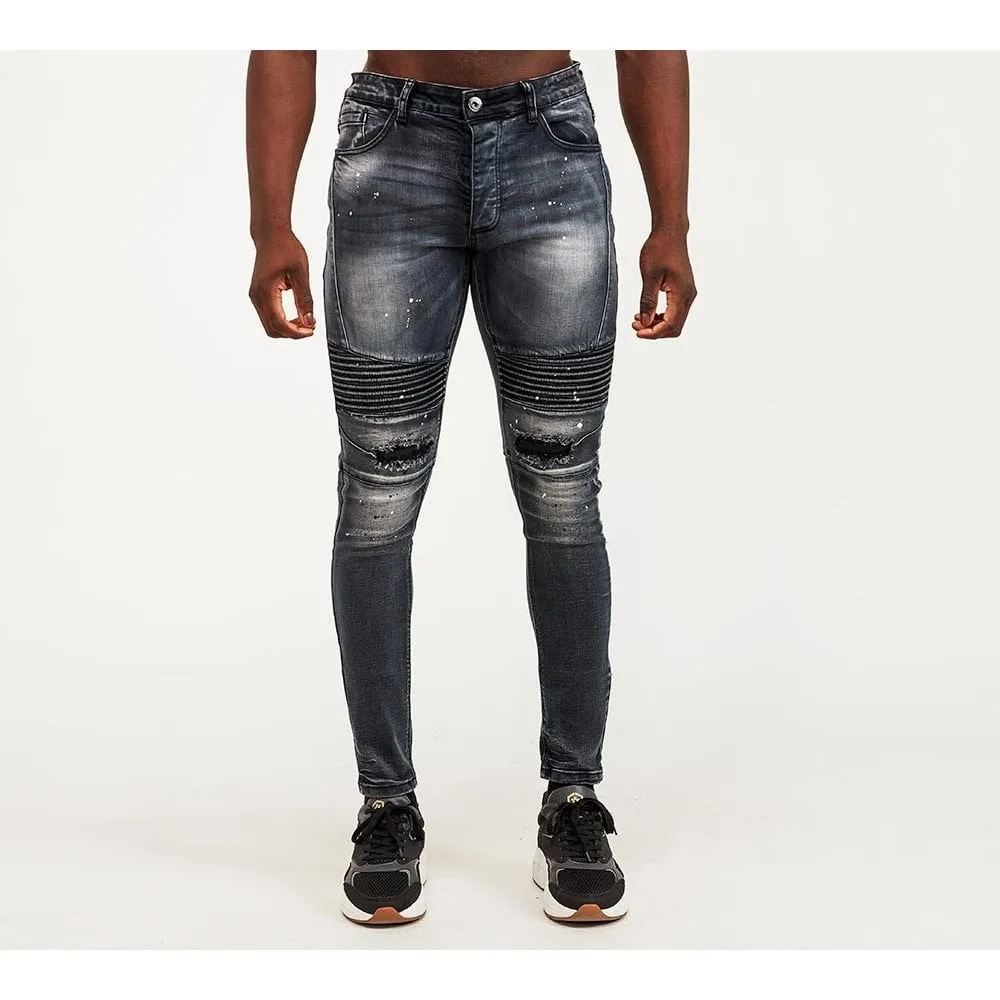 Glorious Gangsta Dimarni Slim Jeans Black