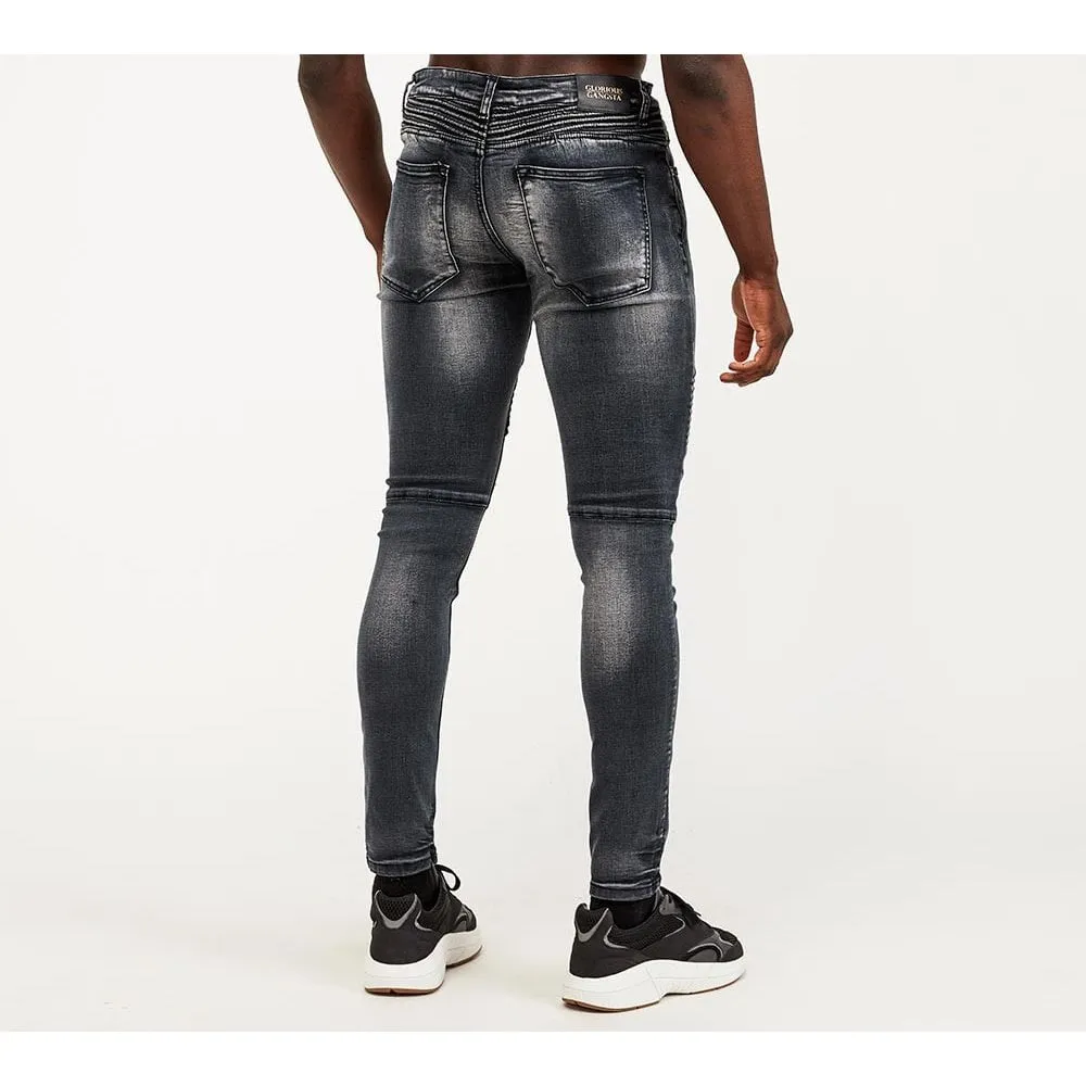 Glorious Gangsta Dimarni Slim Jeans Black