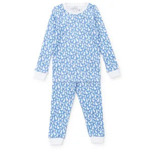 GRAYSON PAJAMA PANT SET - EASTER TIME BLUE