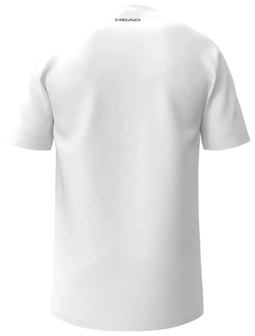 HEAD Simple Mens Tennis T-Shirt - White