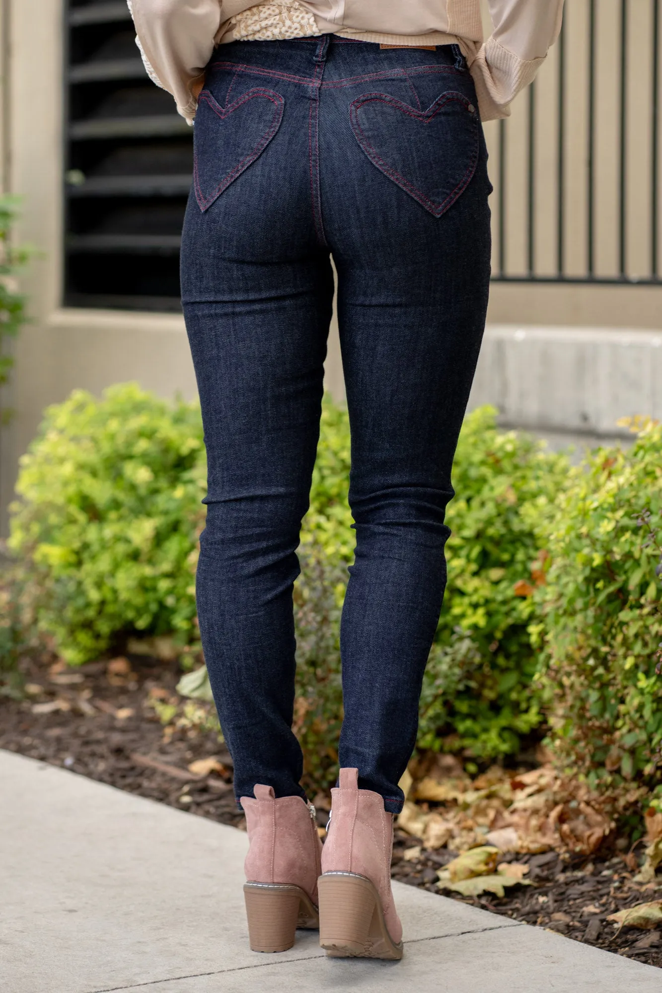 Hearts & Love High Rise Skinny Regular & Plus Sizes