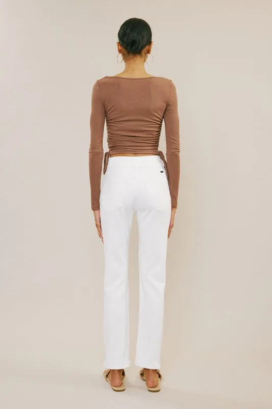 HIGH RISE SLIM STRAIGHT - KanCan