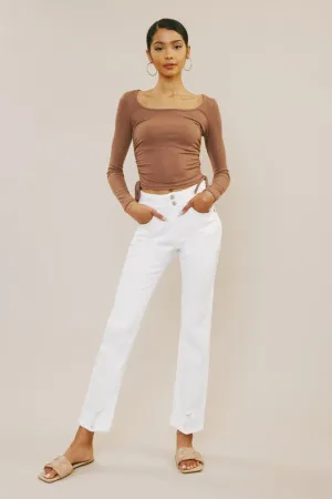 HIGH RISE SLIM STRAIGHT - KanCan