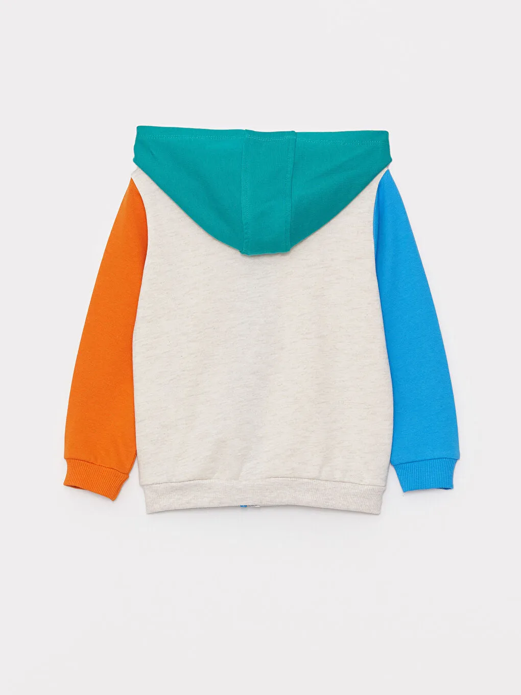 Hooded Long Sleeve Baby Boy Zipper Sweatshirt