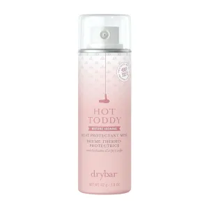 Hot Toddy Heat Protectant Mist Blanc Scent - Travel Size | Lightweight Heat Protectant for Hair Protects from Heat & Styling with Curling, Straightening and Styling Irons