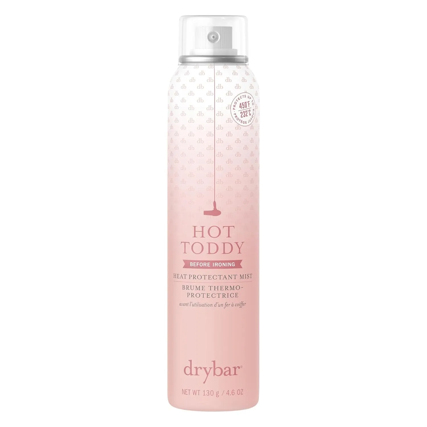 Hot Toddy Heat Protectant Mist Blanc Scent - Travel Size | Lightweight Heat Protectant for Hair Protects from Heat & Styling with Curling, Straightening and Styling Irons