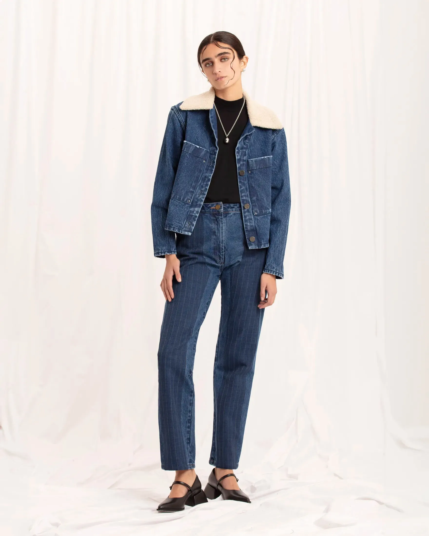 IMMEDIATE DELIVERY / Debbie Blue Denim Jacket