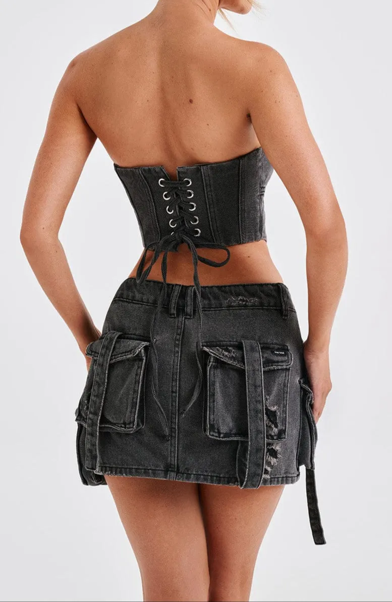 Jasmine Corset - Black