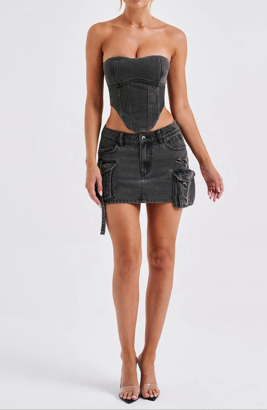 Jasmine Corset - Black
