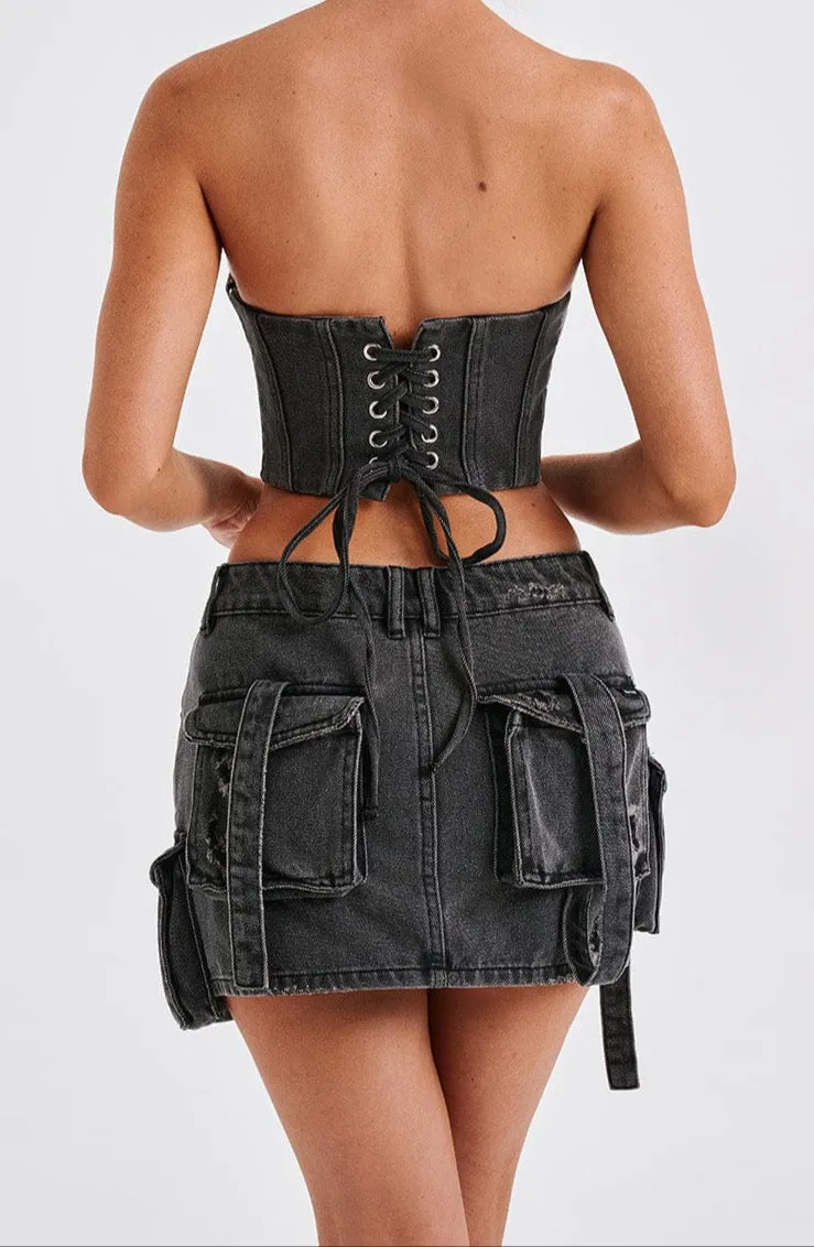 Jasmine Corset - Black