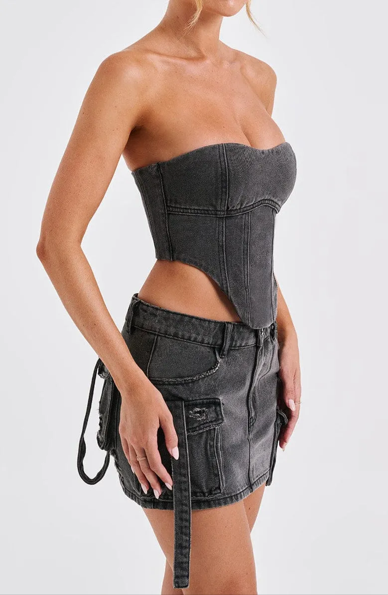 Jasmine Corset - Black