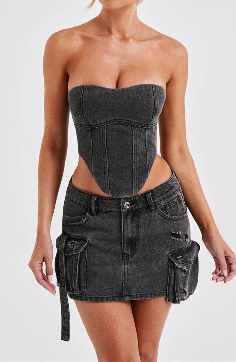 Jasmine Corset - Black