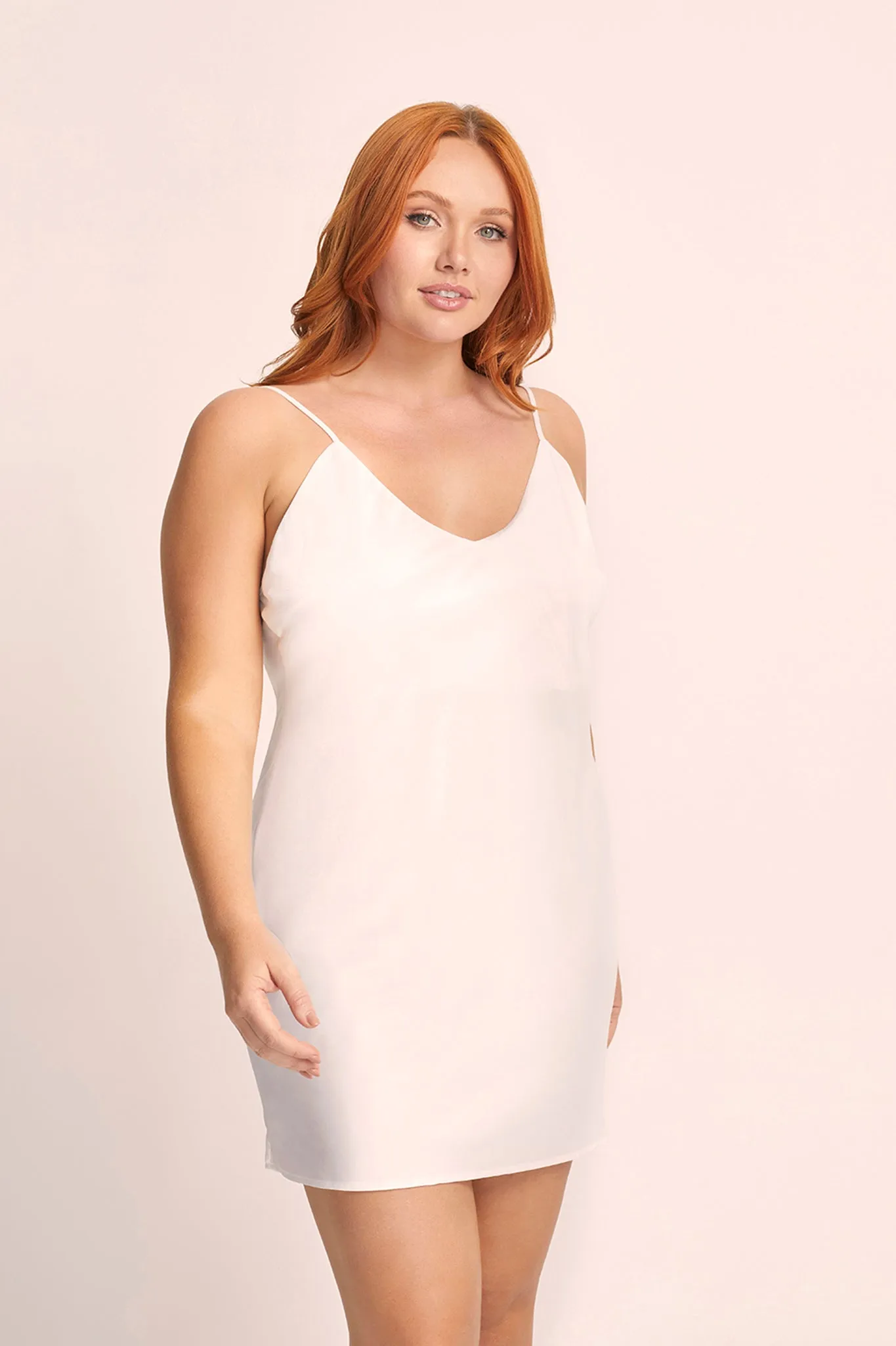 Jasmine Slip - White