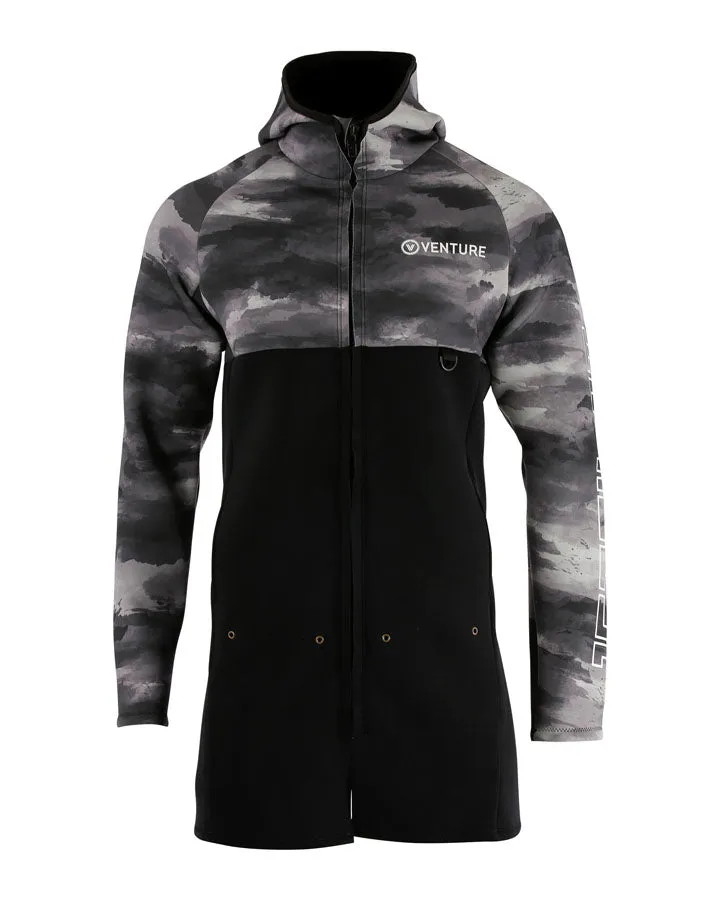 Jetpilot Venture Mens Long Tour Coat - Black