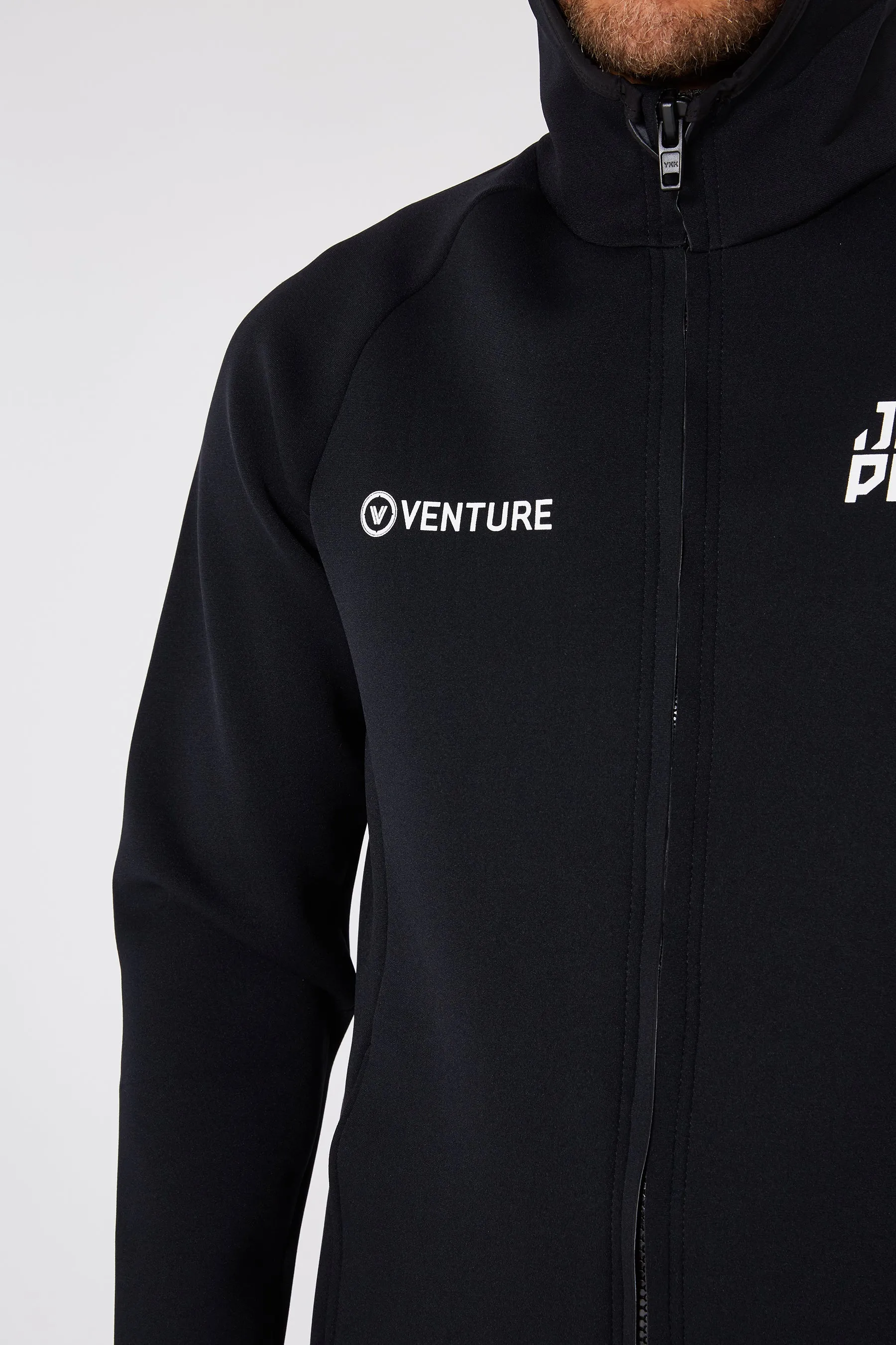 Jetpilot Venture Mens Long Tour Coat - Black