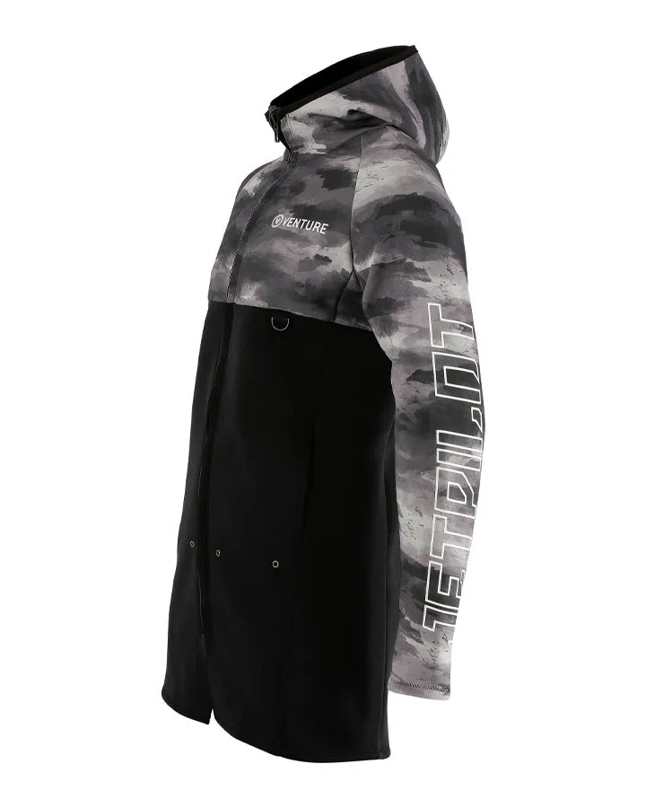 Jetpilot Venture Mens Long Tour Coat - Black