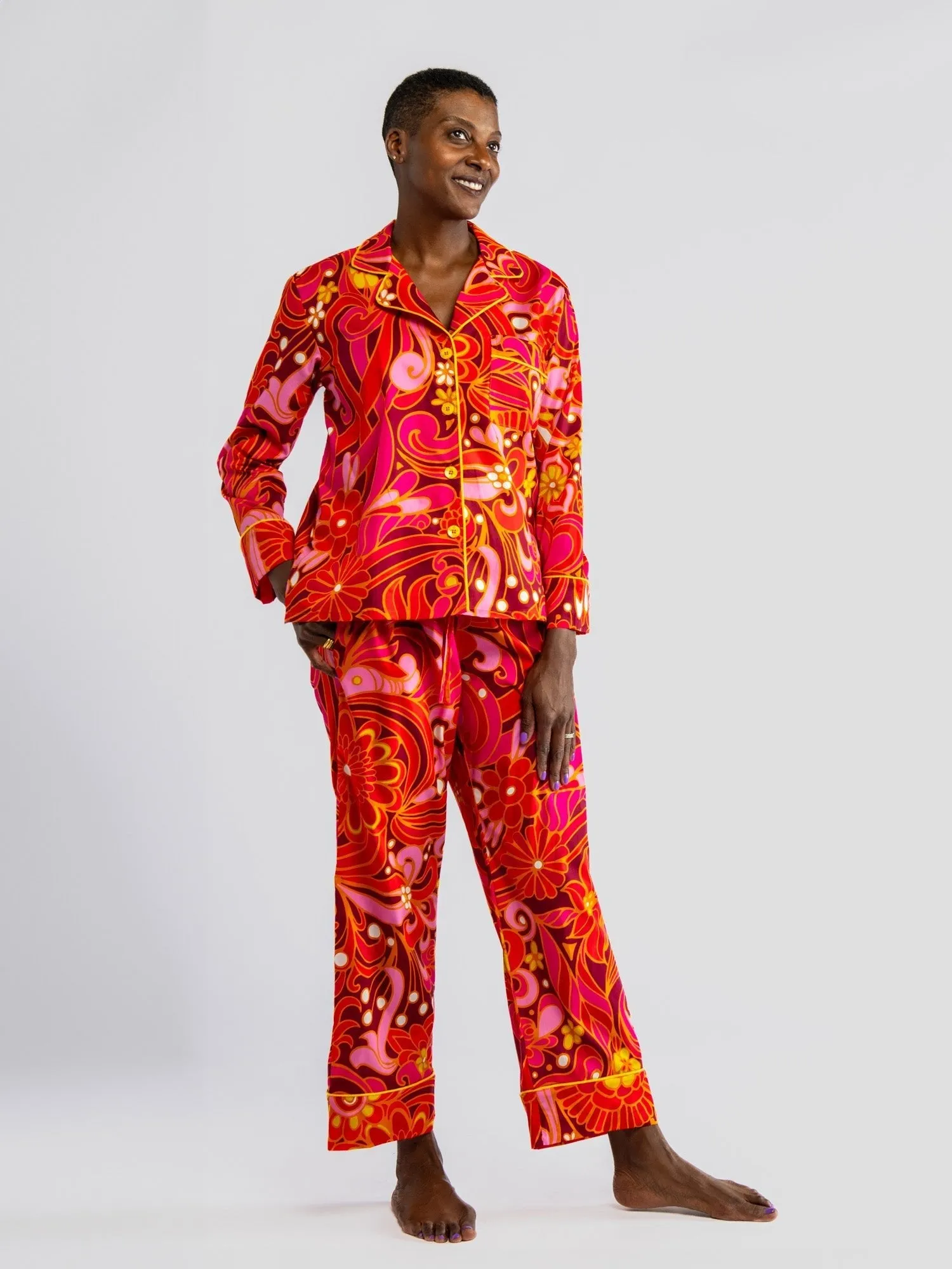 JOSEPHINE pajama set Flowerland Pink