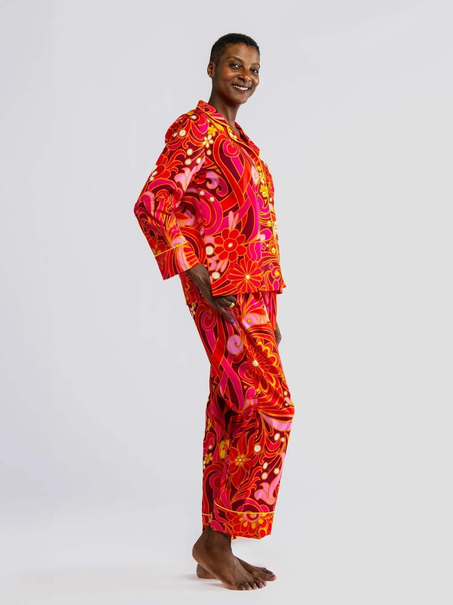 JOSEPHINE pajama set Flowerland Pink