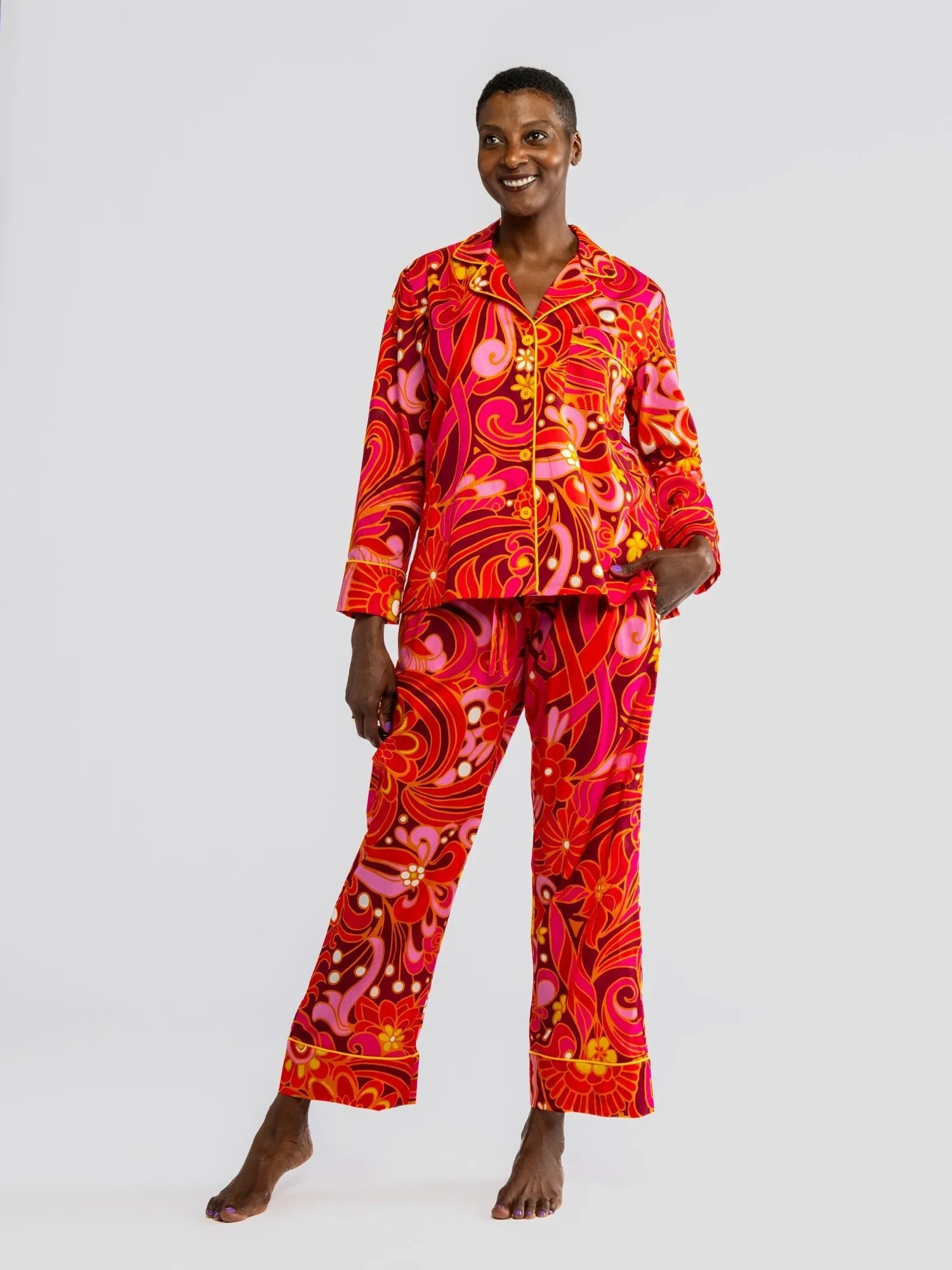 JOSEPHINE pajama set Flowerland Pink