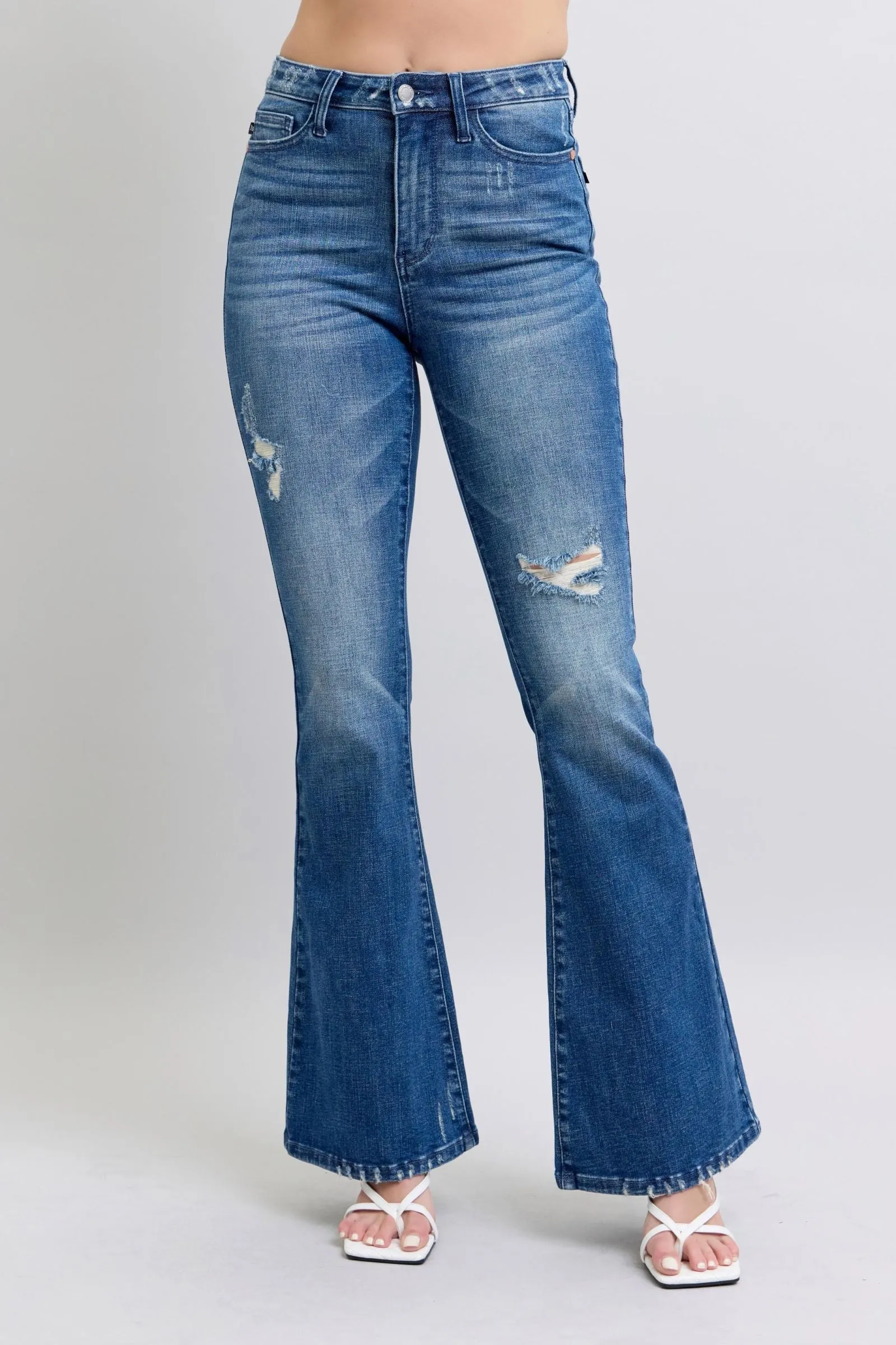 Judy Blue - Distressed Flare