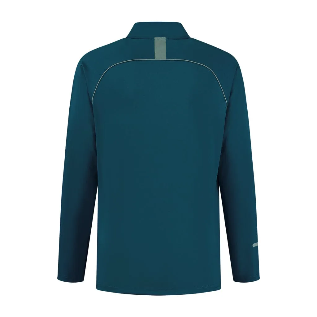 K-Swiss Tac Hypercourt Long Sleeve 3 Tennis Top - Blue Opal
