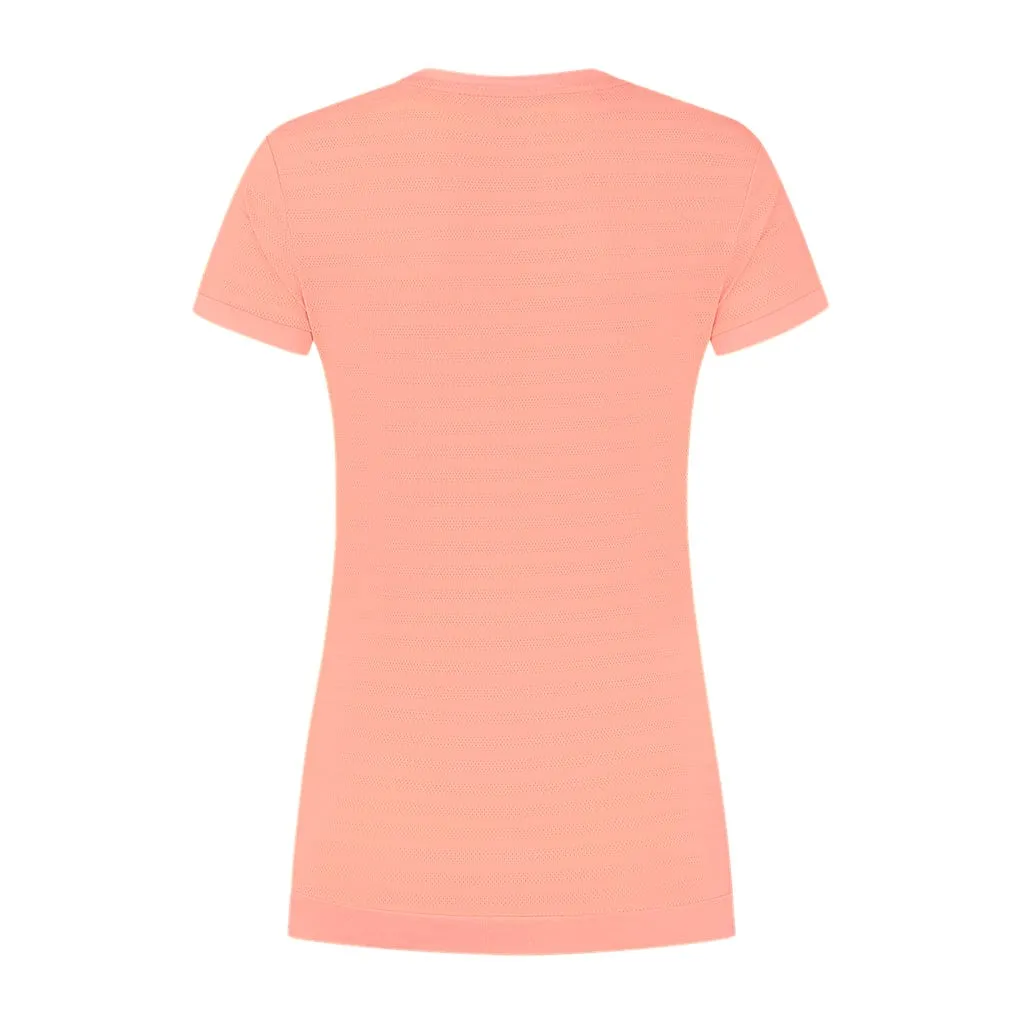K-Swiss Tac Hypercourt Womens V-Neck Tennis Top - Desert Flower