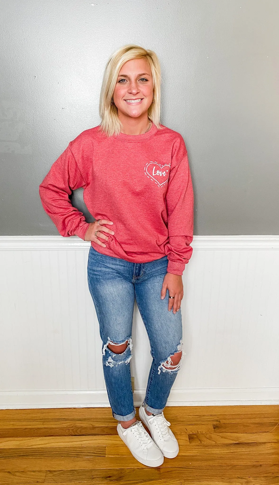 Kancan Distressed Mom Jeans