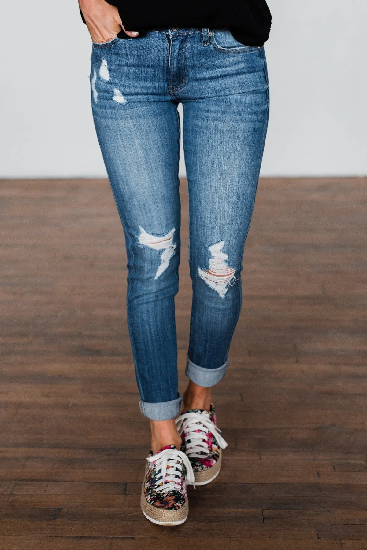 KanCan Skinny Jeans- Kenzie Wash