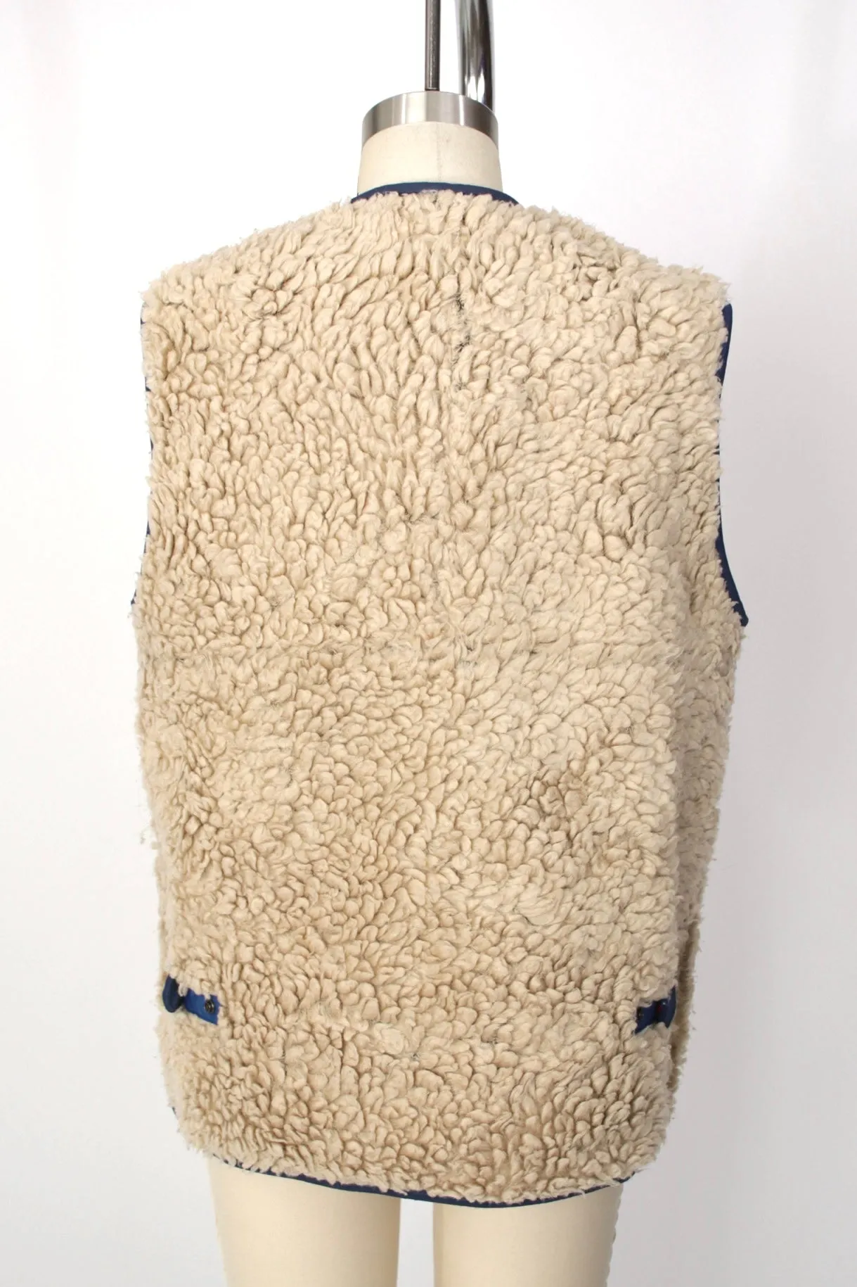 Kapital Shearling Pockets Vest