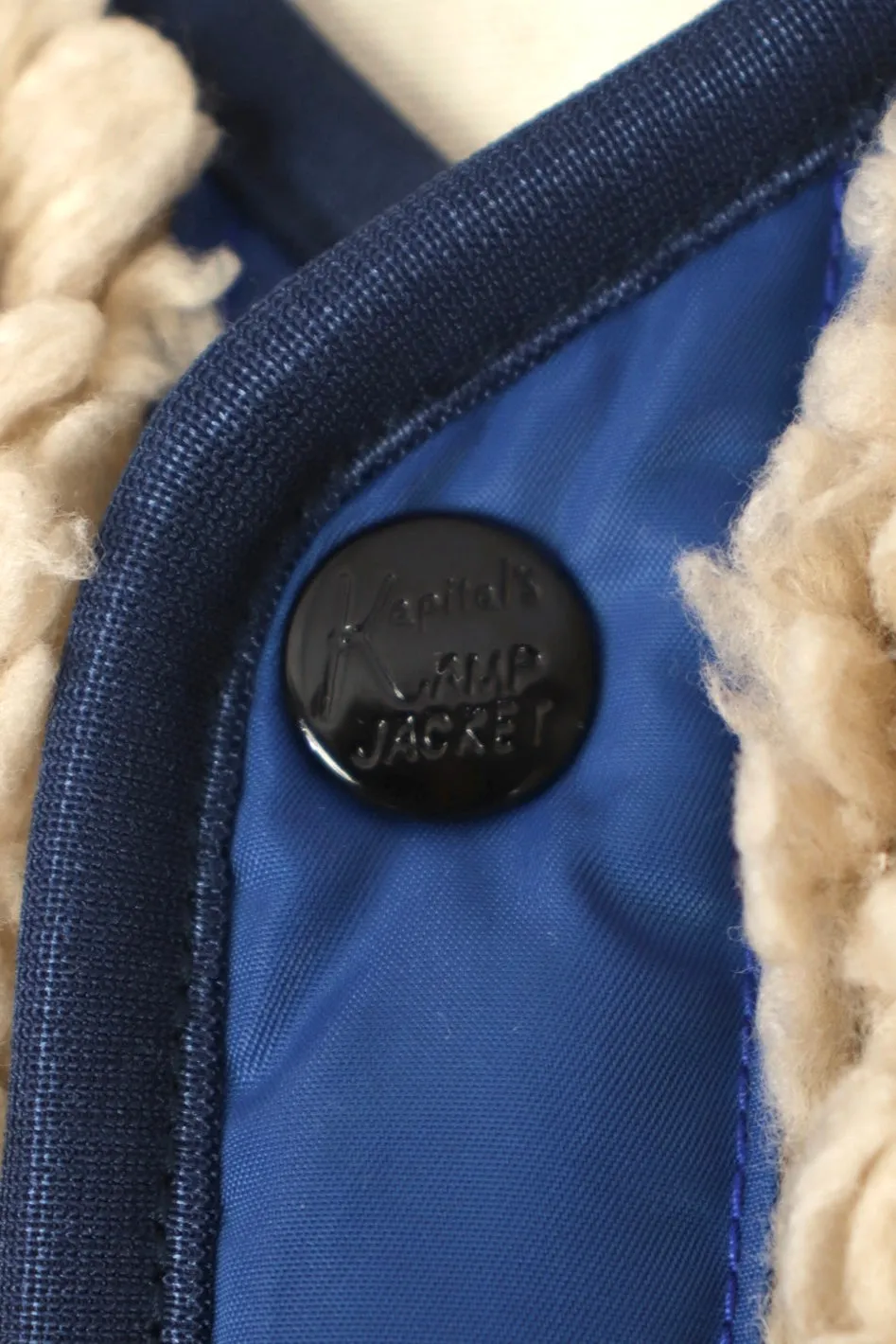 Kapital Shearling Pockets Vest