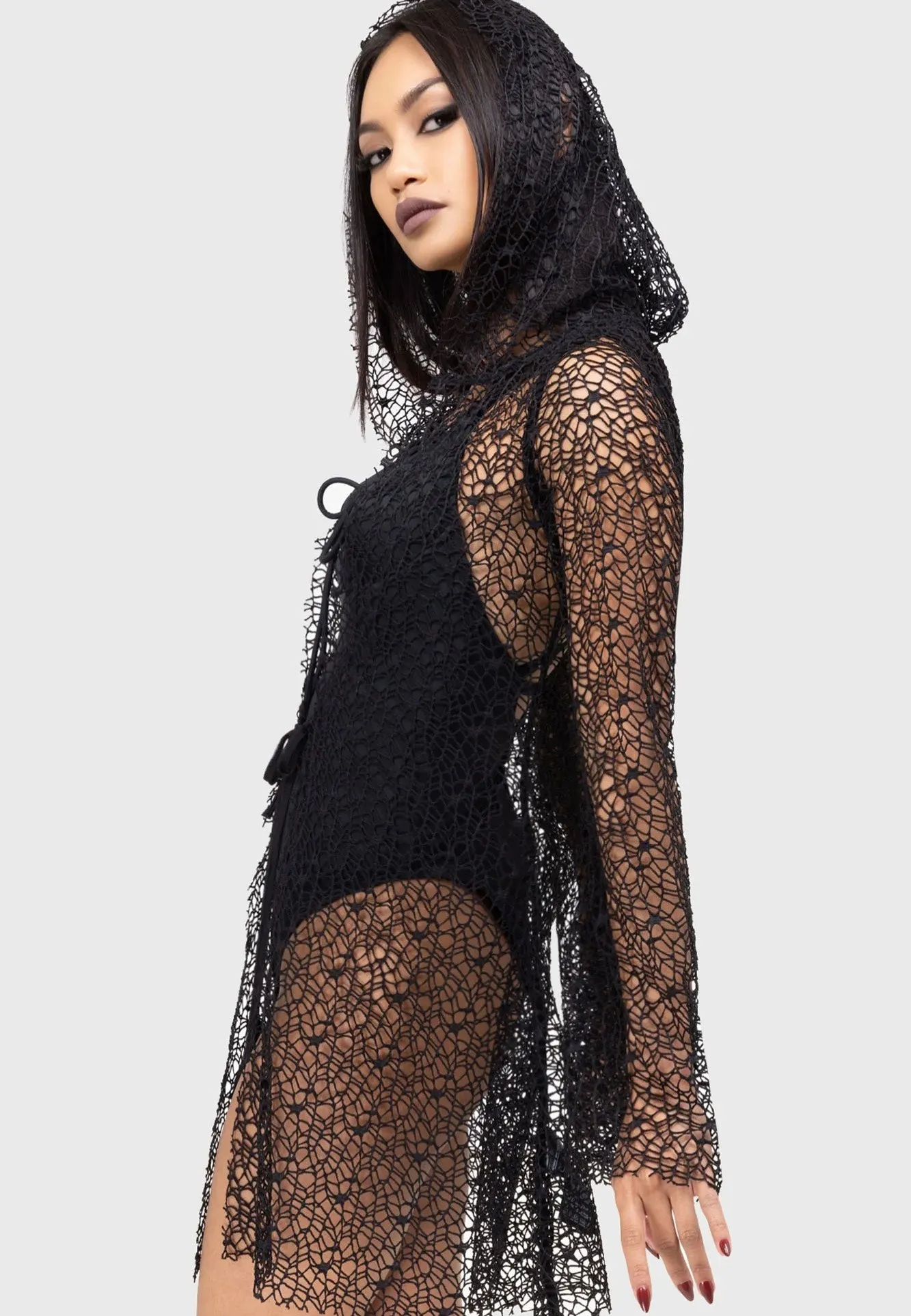 Killstar - Cobweb Cove Black - Cloak